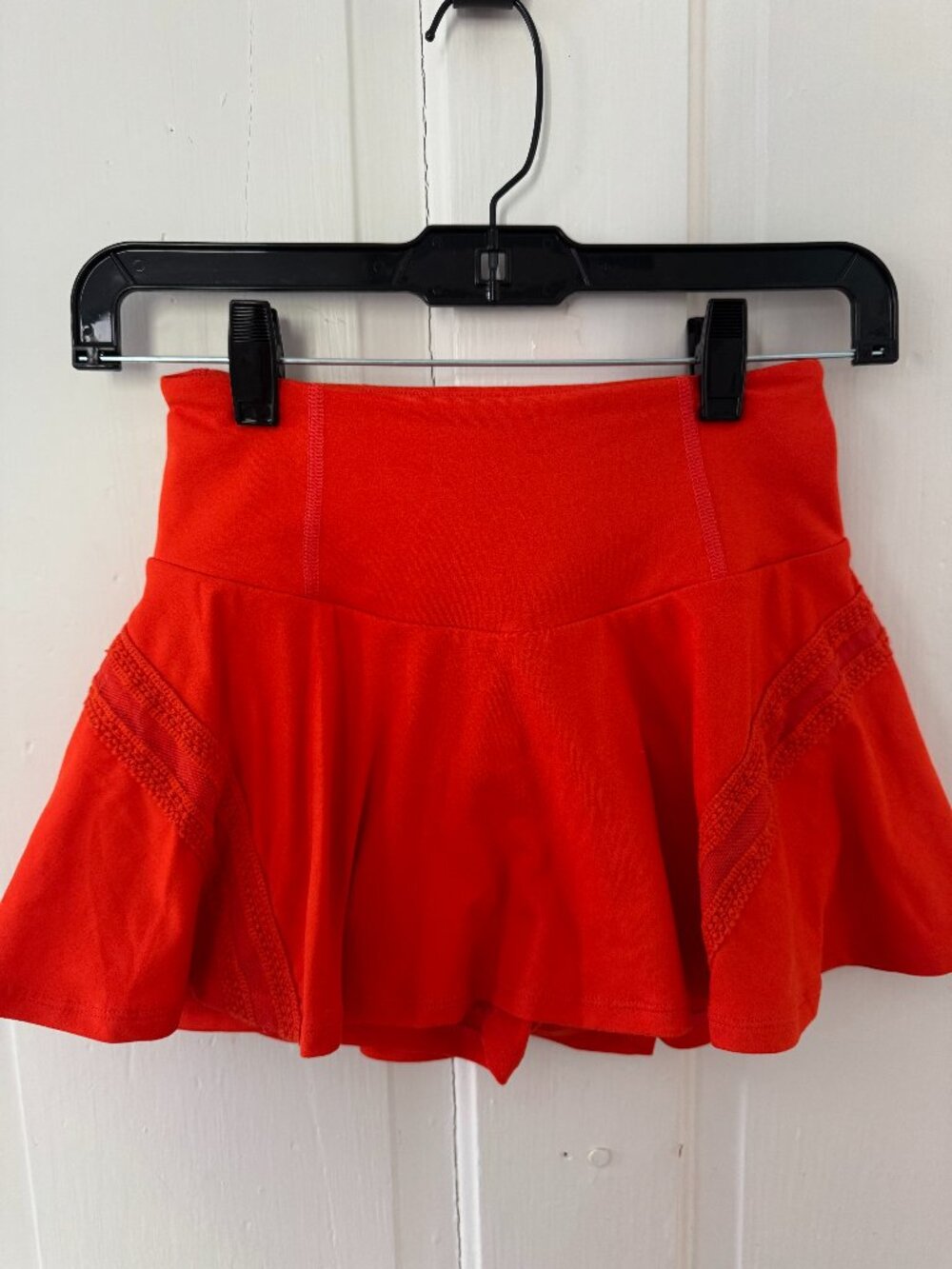 Free People Movement Flounce Skirt Orange
